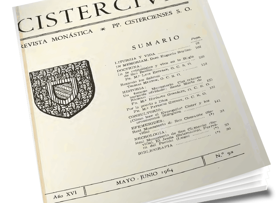 Revista Cistercium 92