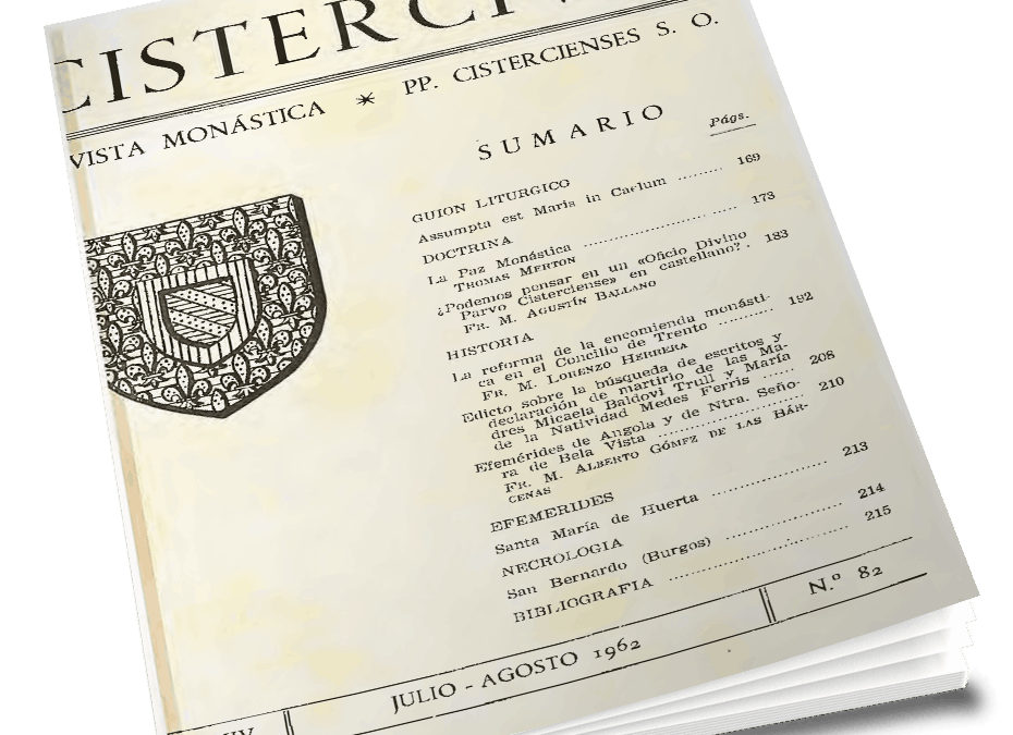 Revista Cistercium 82